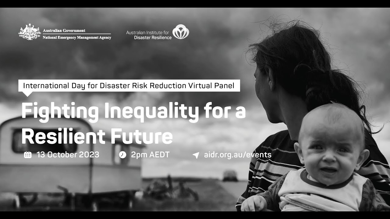 Fighting inequality for a resilient future | IDDRR webinar