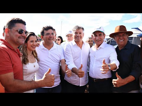 Prefeito Marcelo Costa participa da comitiva do governador em visita a Aroazes