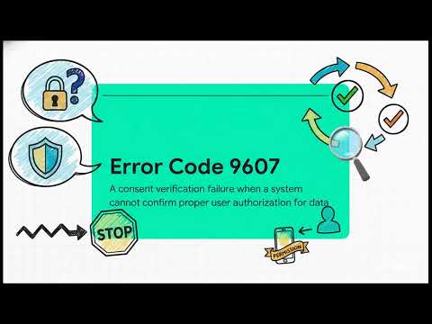 Demystifying TCR Error 9607: What It Means and How to Fix It Fast