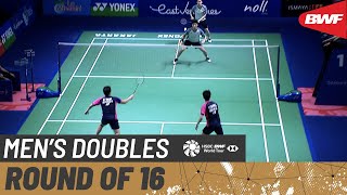 Download lagu EAST VENTURES Indonesia Open 2022 | Gideon/Sukamuljo (INA) [1] vs. Kang/Seo (KOR) | R16 mp3