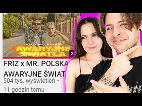 Reagujemy na " FRIZ x MR. POLSKA - AWARYJNE ŚWIATŁA (prod. LA$$A) " - YOSHI & SHIIANAH