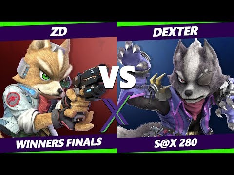 Smash Ultimate Tournament - Demise | ZD (Fox) Vs. Dexter (Wolf) - S@X 280 SSBU Winners Finals