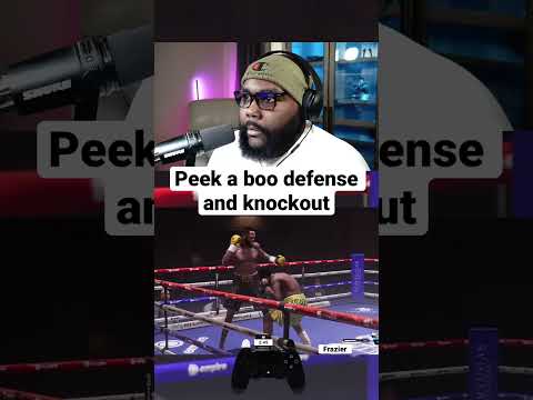 Peek a boo defense and knockout #gameplay #boxing #undisputed #boxer #videogames #gaming