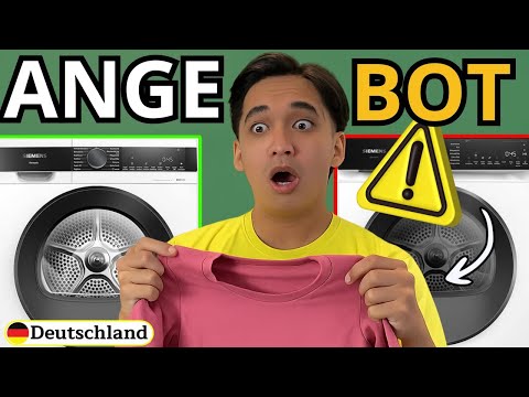 Siemens Trockner iq500 Test 2025: WQ35G2D00 & WQ45H2BECO Vergleich – Siemens wärmepumpentrockner