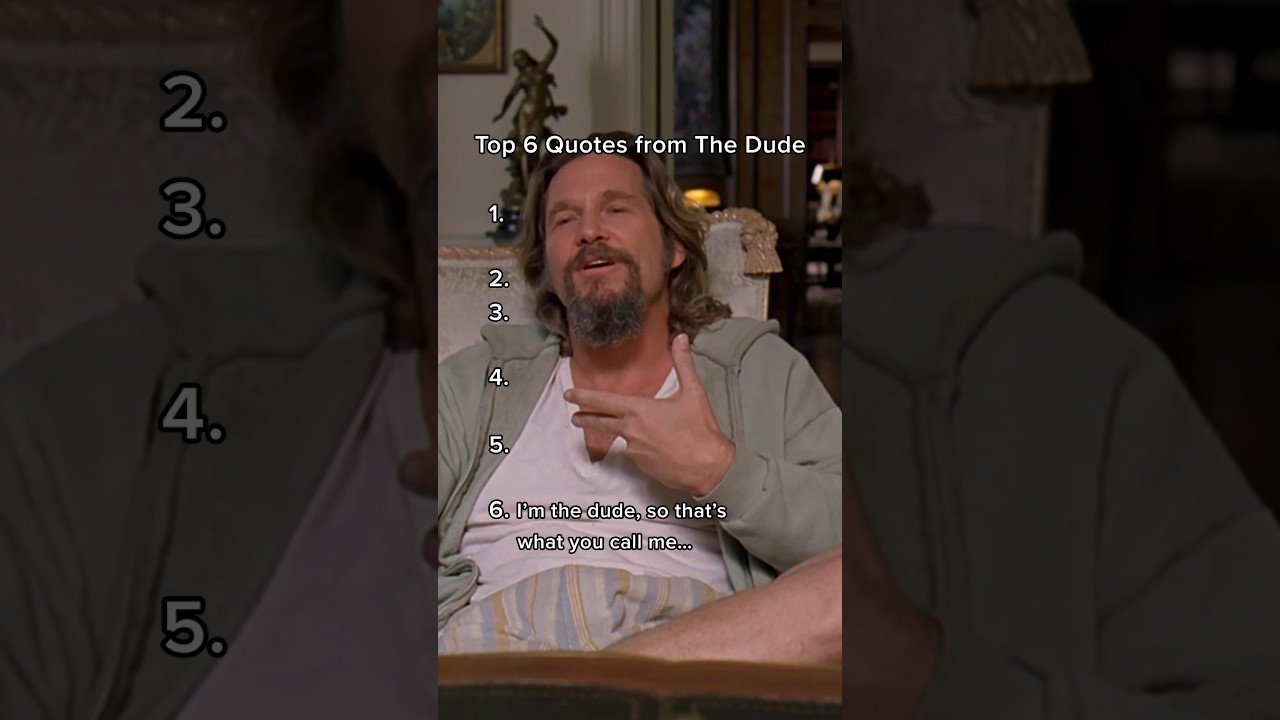 Dude... | 🎬 The Big Lebowski (1998)