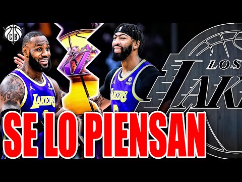 🚨¡BOMBAZO EN LAKERS! ⚠️ ANTHONY DAVIS SALDRÍA TRASPASADO MIENTRAS LEBRON JAMES PIENSA SU FUTURO