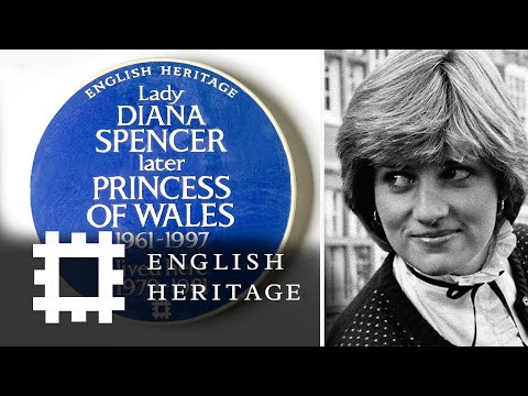 慶祝威爾士王妃戴安娜-斯賓塞女士｜藍牌 (Celebrating Lady Diana Spencer, Princess of Wales | Blue Plaque)