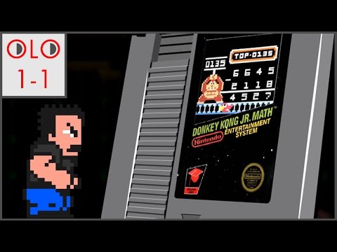 Donkey Kong Jr. Math - NES - Only Level One