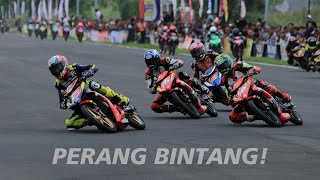 Download lagu Seru Banget Nih Race Bebek 4 Tak 150cc Tune Up Expert Final LFN HP969 Road Race Surabaya mp3