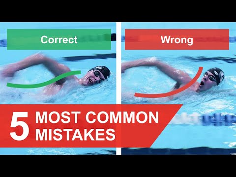 FREESTYLE SWIMMING: 5 MOST COMMON MISTAKES