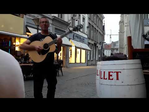 De sfeer in stad Aalst