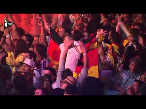 Les Allemands à la fête à Rio