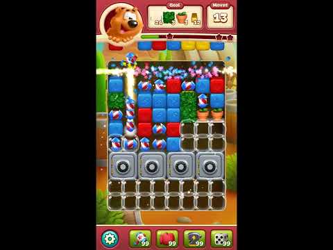 Toon Blast Level 8109 - NO BOOSTERS 🐻🐺🐱 | SKILLGAMING ✔️