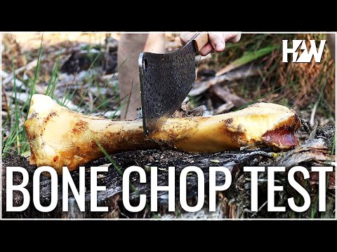 Will the hog splitter chop bone?