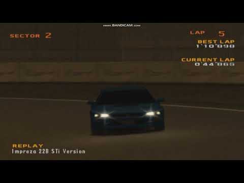Enthusia professional racing Subaru 22b Gameplay