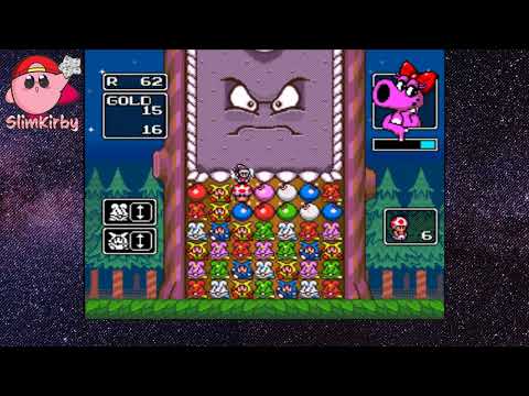 Wario's Woods (SNES) - Session #3 (Round Game - Part #2)