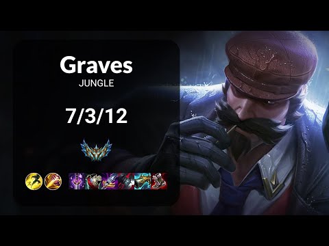 Graves vs JD Kanavi Kindred JUNGLE - KR CHALLENGER Patch 14.22