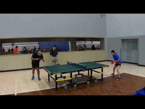 Edmonton Table Tennis Club Diamond League Semi Final  - Ivy Pan Vs Louis Ozeke (Incomplete)