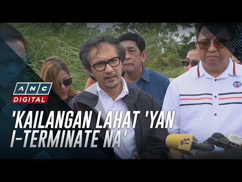 Gov't to terminate project deals in Bicol with firms tied to Zaldy Co, Discayas | ANC