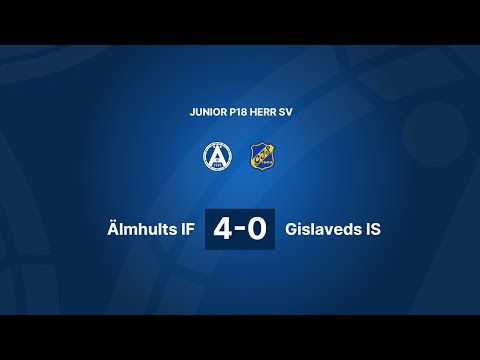 Älmhults IF - Gislaveds IS (4-0)