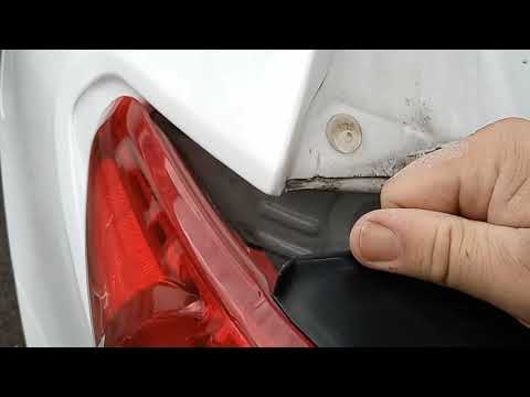 Kia Sorento How to Change Tail Light Bulbs or Assembly