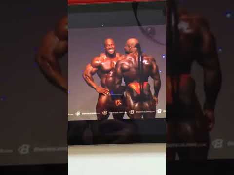 PHIL HEATH AND KAI GREENE FIGHT ON STAGE OLYMPIA FINALS