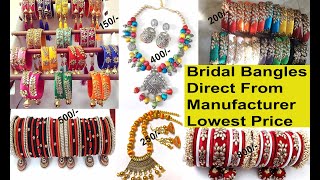 Silk Thread Bangles,necklace,Earrings with Price //Online Sale Courier Avialable // kalpana ambati