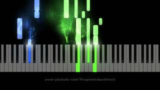 Spice Girls "Wannabe" Piano Version, Synthesia Preview, Sheet Music (Bb Major)