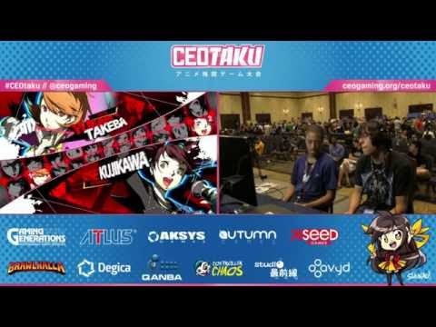 CEOTAKU 2016 Persona 4 Arena Ultimax Top 8 - Nano vs TectalEastside