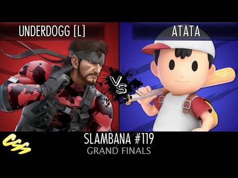 [Slambana #119] Grand Finals: underdogg [L] (Snake) vs. ATATA (Ness)