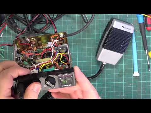 Midland 77-805UK Port-A-Pak CB27/81 UK FM CB radio (mobile) - Service & adjustment