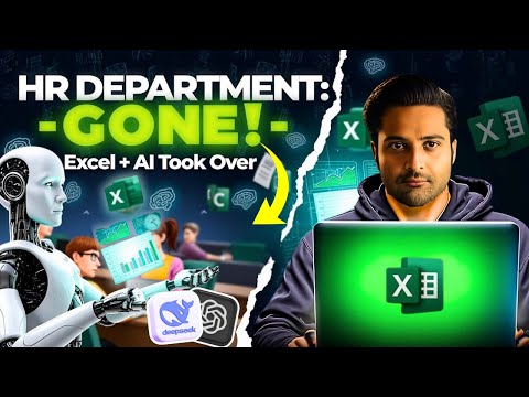 I Automated My Entire HR Department Using Excel + AI | VBA HR Automation