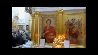preview picture of video 'St Catherine's Cathedral, Pushkin, Russia / Екатерининский собор (Пушкин)'