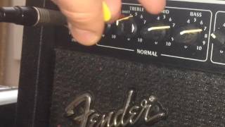 Video thumbnail for FENDER CHAMP 25 SE : SUPER CLEAN SOUNDS by rhum66
