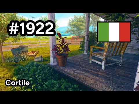 #1922 🇮🇹 (📕8-📄40-2) - Cortile - June's Journey