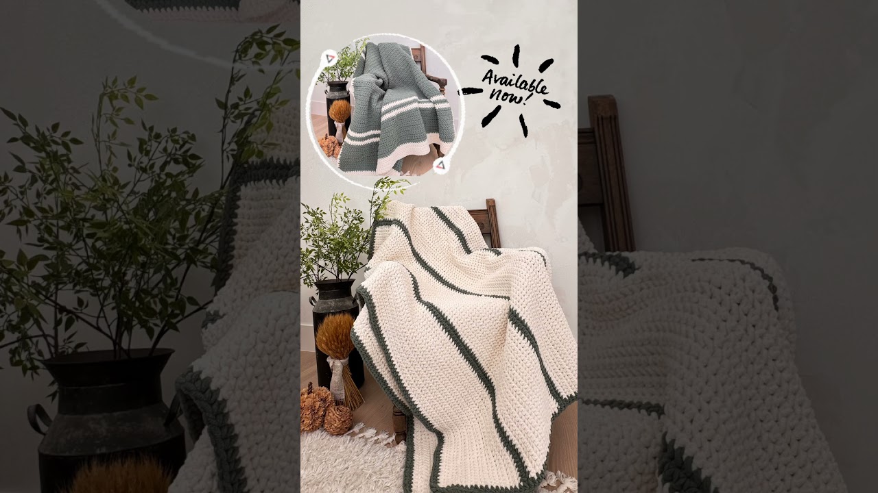 It’s snuggle season! A large throw blanket in 5 hours. FREE pattern and tutorial for both blankets.