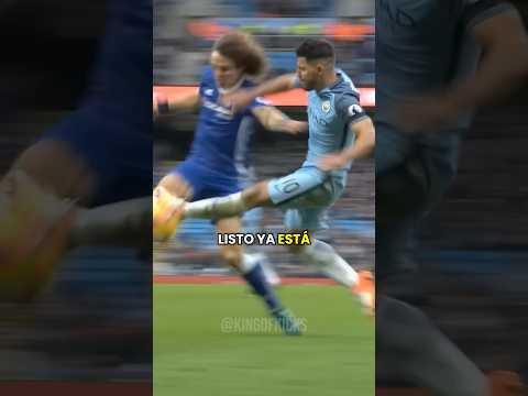 La Patada de Agüero a David Luiz