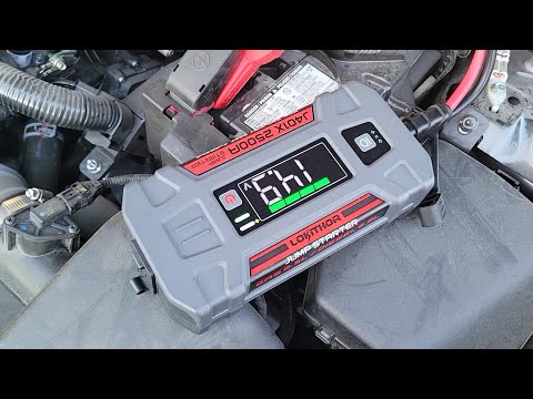 Testing The LOKITHOR J401X Jump Starter 2500 Amp On A Dead Battery