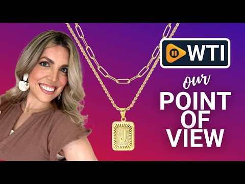 JSJOY Gold Initial Necklaces - WTI product video review
