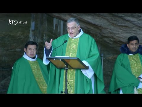 Messe de 10h à Lourdes du 13 janvier 2024