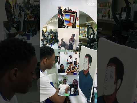 A Sip and Paint .NG Experience session in Lagos, Nigeria