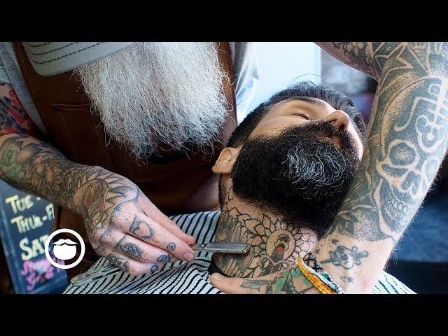 Trimming a Beard to Get a Tattoo on Your Neck