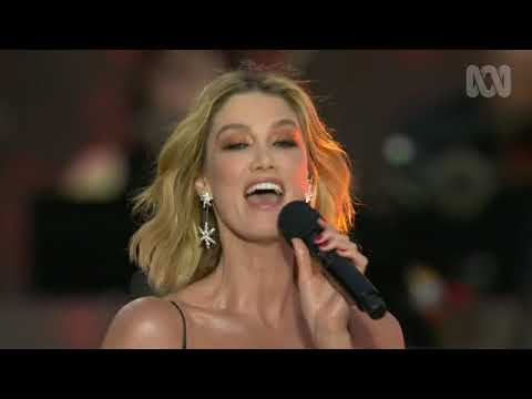 Delta Goodrem - Down Under and The Horses (live performance, Sydney Australia Day Concert, Jan 2021)