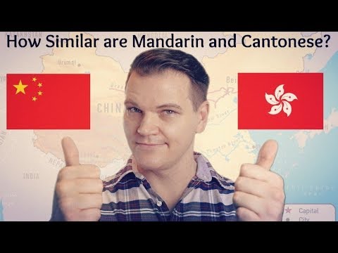 國語和粵語有多相似? (How Similar Are Mandarin and Cantonese?)