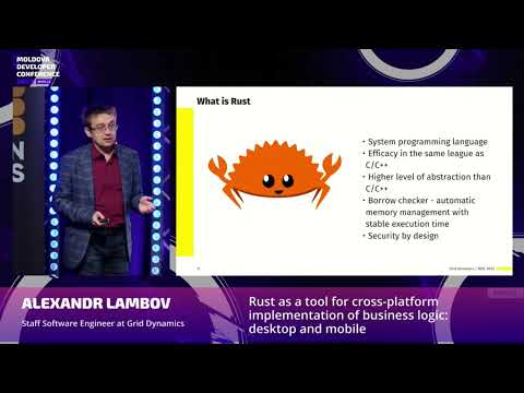 #MDC23 - Alexandr Lambov - Rust as a tool for cross-platform implementation of business logic