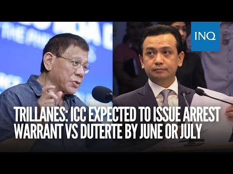 Trillanes: ICC expected to issue arrest warrant vs Duterte by June or July