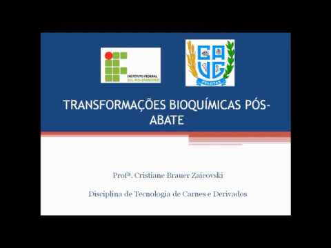 , title : 'Transformações Bioquímicas Pós-Abate'