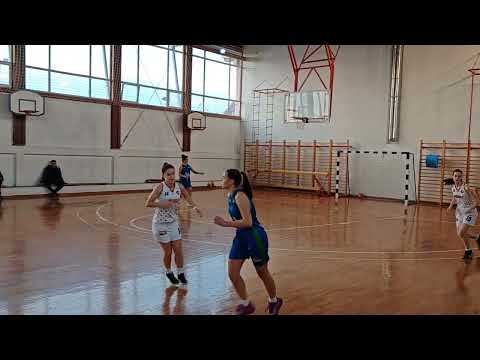 1. ŽRL SEVER /5. KOLO/ Girl Borac Basket - Jedinstvo 1/4 (9:21) 