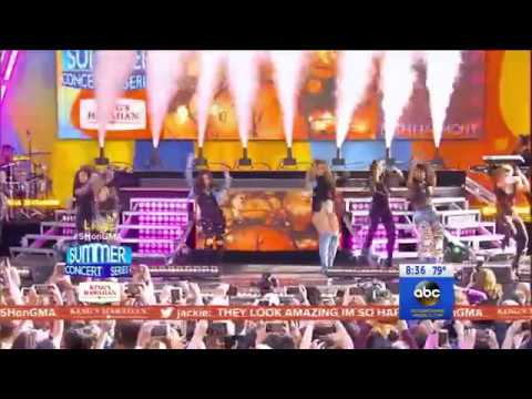 Fifth Harmony Feat Ty Dolla $ign - Work From Home (Live @ Good Morning America 02/06/2017)