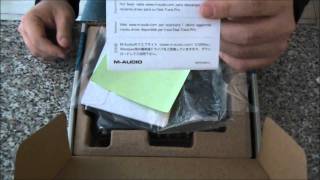 Video thumbnail for M-Audio Fast Track Pro unboxing by febodelenda